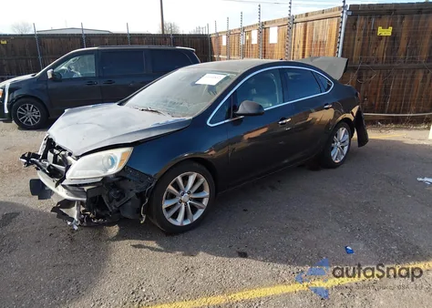 2014 Buick Verano Leather Group from USA, damaged, VIN 1G4PS5SK7E4189746